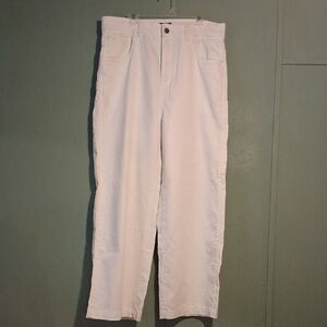 Dickies Women's Wide Leg Pants - White